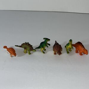 Mini Dinosaur Toys Lot Of 6